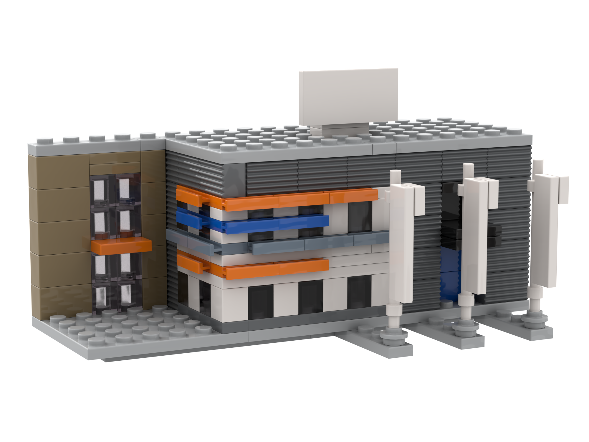 Kantoorpand miniatuur